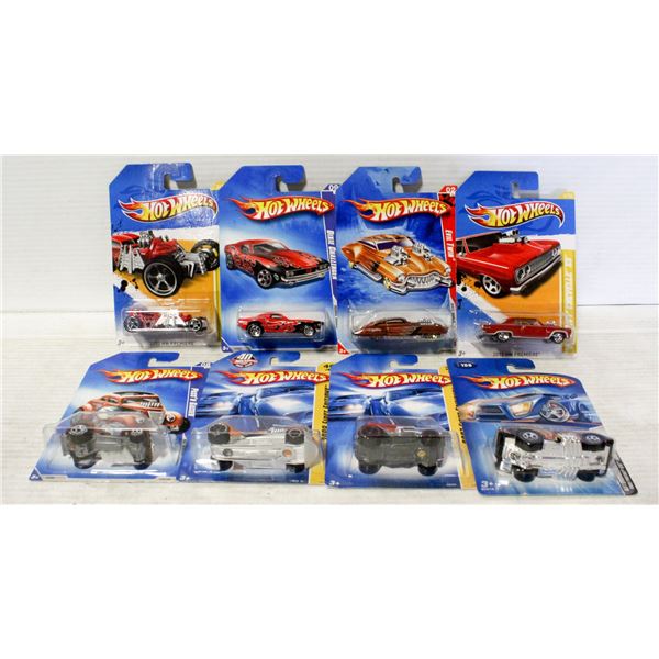 8 X 2004-2011 VINTAGE HOT WHEELS