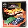 Image 1 : HOT WHEELS 2003 CAR-A-DAY CALENDER WITH DIECAST