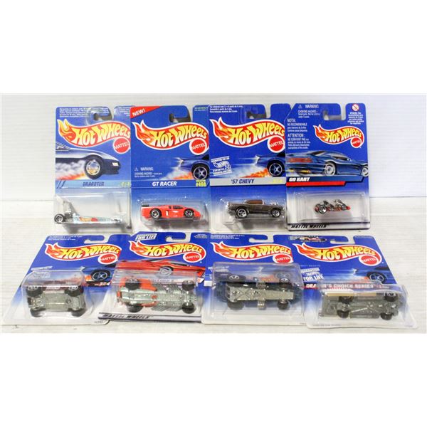 9 X 1991-1999 VINTAGE HOTWHEELS