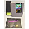 NINTENDO ( NES ) PIN BALL  W/ MANUAL