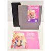 Image 1 : NINTENDO ( NES ) BARBIE GAME W/ INSTRUCTIONS