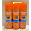 Image 1 : 3 PACK GILLETTE FUSION ULTRA MOISTURIZING SHAVE