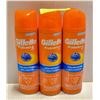 Image 1 : 3 PACK GILLETTE FUSION ULTRA MOISTURIZING SHAVE