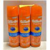Image 1 : 3 PACK GILLETTE FUSION ULTRA MOISTURIZING SHAVE