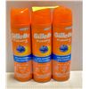 Image 1 : 3 PACK GILLETTE FUSION ULTRA MOISTURIZING SHAVE
