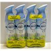 Image 1 : 4PK FEBREEZE AIR ORIGINAL GAIN 8.8OZ BOTTLES