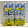 Image 1 : 4PK FEBREEZE AIR ORIGINAL GAIN 8.8OZ BOTTLES
