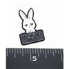 Image 1 : NEW "I AM NEVER SARCASTIC" BUNNY LAPEL PIN