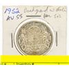 Image 1 : 1952 CANADIAN SILVER HALF DOLLAR AU55