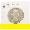Image 2 : 1961 CANADIAN SILVER HALF DOLLAR AU