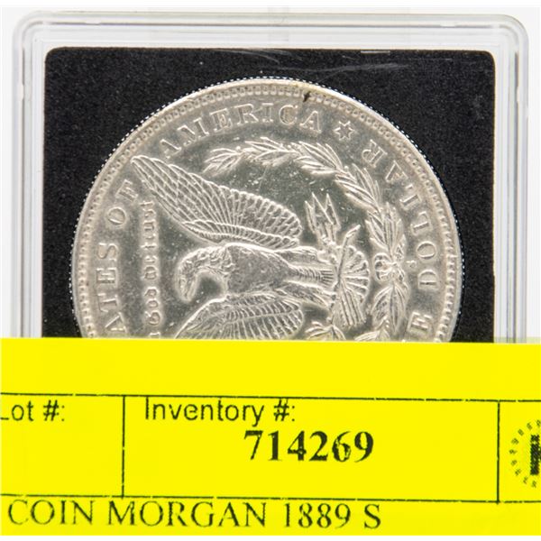 COIN MORGAN 1889 S
