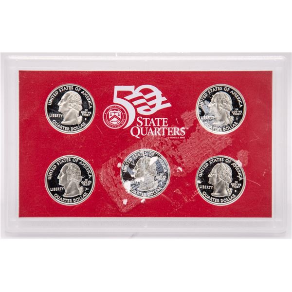 USA SILVER PROOF QUARTER SETS 2000, 2001