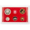 Image 2 : 2003, 1990, 2006, 2000 SILVER PROOF SET USA