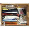 Image 1 : LARGE BOX OF OFFICE SUPPLIES