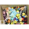 Image 1 : BOX OF KIDS TOYS AND MINIONS