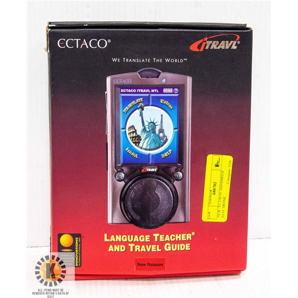 NEW "ECTACO" HANDHELD ELECTRONIC