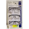 Image 1 : FOSTER GRANT READING GLASSES 3 PACK +2.50