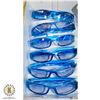 Image 1 : 6 PAIRS OF BLUE ITALIAN DESIGNED SUNGLASSES