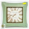 Image 1 : EDINBURGH CLOCK WORKS CO. 20" X 20"