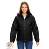 NEW XL NORTH END LADIES BLACK INSULATED JACKET