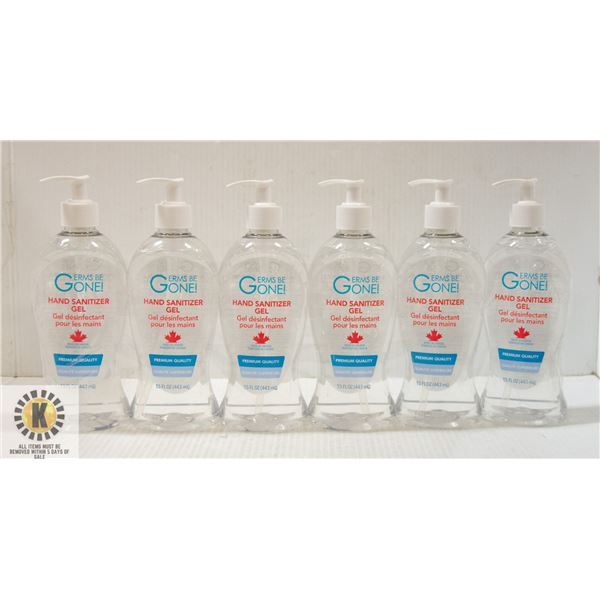 BUNDLE OF 6 BEAM BEGONE HAND SANITIZER,443ML