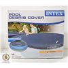 Image 1 : REPACKAGED INTEX POOL COVER FITS 12FT ROUND POOLS