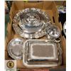 Image 1 : LOT OF SILVER PLATED DISHWARE