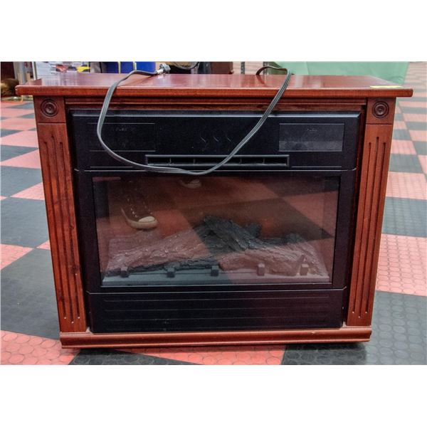 PORTABLE ARTIFICIAL FIREPLACE H-25.5"