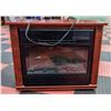 Image 1 : PORTABLE ARTIFICIAL FIREPLACE H-25.5"