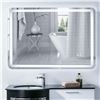 Image 1 : NEW REPACKED YSSOA 36 X 28" LED ANTI FOG MIRROR