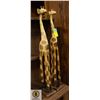 Image 1 : PAIR OF WOODEN GIRAFFES 32" TALL