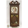 Image 1 : DANIEL DAKOTA PENDULUM WALL CLOCK 28" LONG