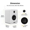 Image 1 : NEW REPACKED DONNER DYNA 3 HIGH DEF 5.0 SPEAKERS