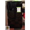 Image 1 : BLACK GE PROFILE FRENCH DOOR FRIDGE