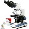 Image 1 : NEW AM SCOPE BIONOCULAR MICROSCOPE 40X - 2500X