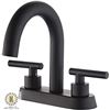 Image 2 : KES BLACK BATHROOM FAUCET - DRAIN NOT INCLUDED