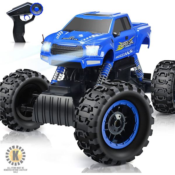 BRAND NEW BLUE OFF ROAD 4X4 REMOTE CONTROL CAR