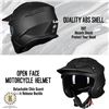 Image 2 : NEW MATTE BLACK RACING HELMET SZ M