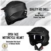 Image 2 : NEW MATTE BLACK RACING HELMET SZ XL