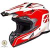 NEW ILM  RED AND WHITE MOTORCROSS HELMET SZ XXL