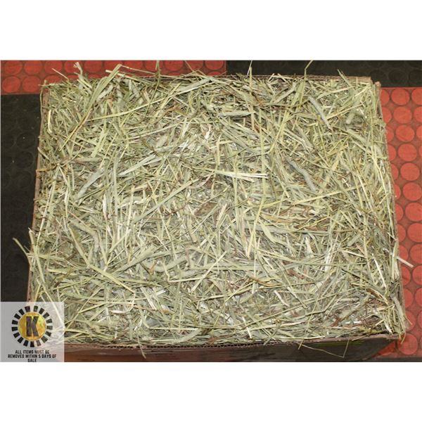 10LB BOX OF PREMIUM TIMOTHY HAY 100% NATURAL