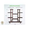 Image 2 : BRAND NEW SEALED PARTS VIVOSUN 6 TIER SOLID WOOD