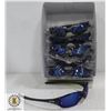 Image 1 : 6 PAIRS OF BLUE OAKLEY REPLICA SUNGLASSES