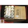 Image 1 : CANNING JARS- ASSORTED BOX LOT