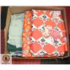 Image 1 : TABLECLOTHS- ASSORTED BOX LOT