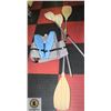 Image 1 : 3 PADDLES/OARS + BOUY-BOY ADULT SIZE XXL-XXXL