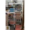 Image 1 : FOLDABLE CLOTHES DRYING RACK ON WHEELS