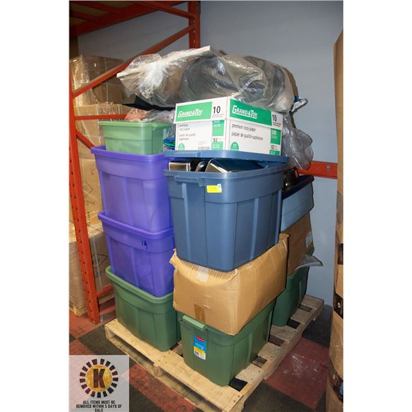 PALLET OF ESTATE