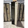 Image 3 : METAL SINGLE 1 DOOR PERSONAL LOCKER SYSTEM 6'H X 1'W X 18"D