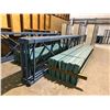 Image 2 : 4 BAYS OF REDIRACK INDUSTRIAL PALLET RACKING INCLUDING 5 - 16' X 42" UPRIGHTS AND 24 - 12' X 6"
